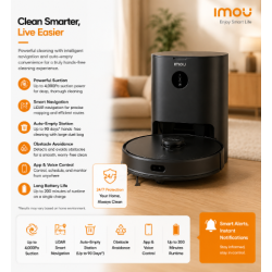 IMOU RV1 Pro Max Smart Robot Vacuum