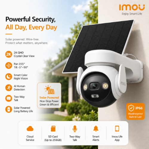 IMOU AOV PT Lite 5MP Smart Outdoor PT Camera