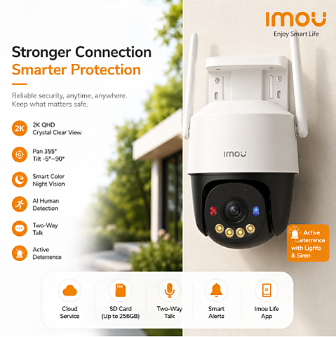 IMOU Cruiser SC 5MP POE Pan Tilt Network Camera