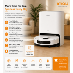 IMOU RV3 Ultra Robotic Vacuum Cleaner