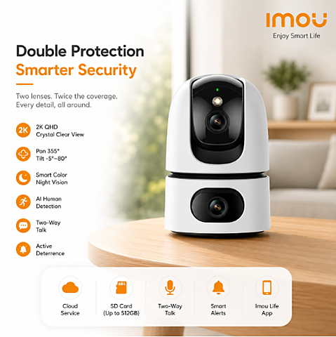 IMOU Ranger Dual 10MP IPC-S2XP-10M0WEB Security Camera