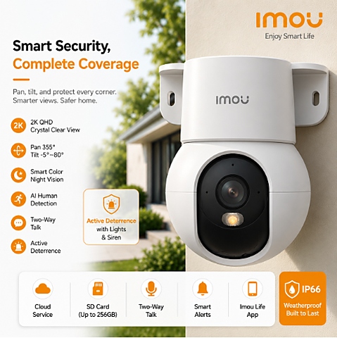 IMOU Ranger Mini POE 3MPIPC-PS2MP-3R1 Security Camera